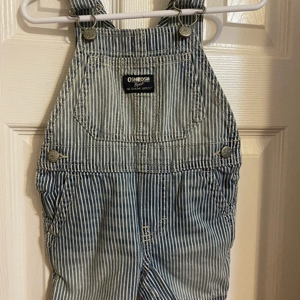 Oshkosh B’Gosh Striped Shortalls
